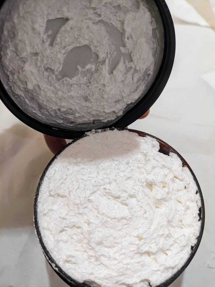 Whipped Sugar Scrub for Him in Cedarwood & Vanilla Scent