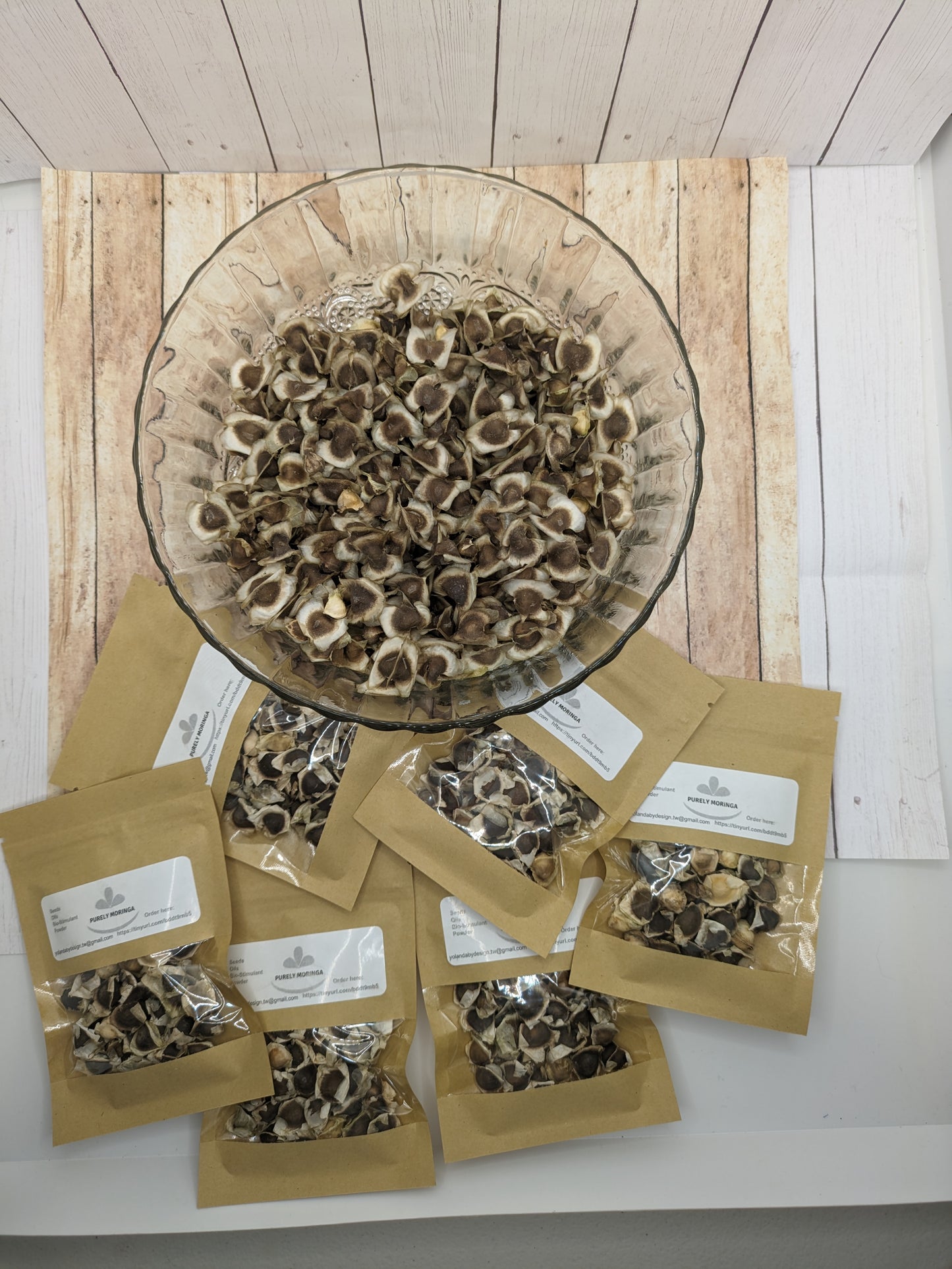 Moringa Oleifera Seeds 100 Seed Packet Organic Grown in Florida