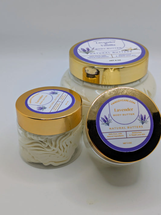 Body Butter "Lavender & Vanilla" 8 oz
